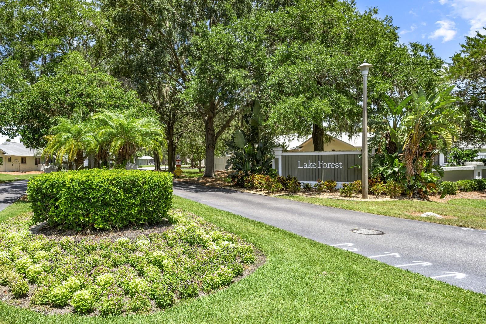 One or more photo(s) has been virtually staged. Welcome to Lake Forest, a desirable small condo community offering a friendly neighborhood feel. Residents love the walkability and proximity to shopping, dining, hospitals, walking paths, the beach, and I95 making every day errands and commute a breeze. This home has over 1100 living square feet with two bedrooms and two bathrooms. It is move in ready and you can update it whenever you are ready. There is no carpet in the home...Tile in the main living area and vinyl in the bedrooms. The A/C was replaced 4 years ago, the roof was replaced 2 years ago and the water heater one year ago. Located in Palm Coast, a city nationally recognized as one of the “7 Best Places to Retire” and “America’s 50 Best Cities to Live In.” MONEY Magazine even named it “Best for Water Lovers.” Just 30 minutes from St. Augustine and Daytona Beach, 60 minutes to Jacksonville, and 90 minutes to Orlando’s theme parks and airport—you're never far from your next adventure. Call today to schedule your private showing!