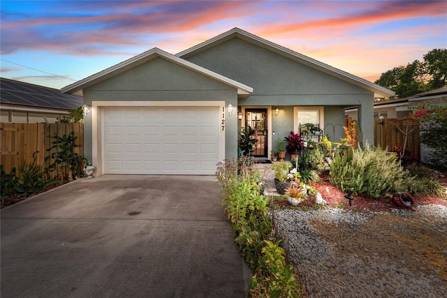 Modern, energy-smart, and move-in ready, this beautifully maintained 3-bedroom, 2-bathroom home offers the perfect combination of style, efficiency, and location. Built in 2022, the residence features a bright, open-concept floor plan designed for today’s lifestyle, with durable tile flooring throughout the main living areas and elegant stone countertops that add a polished, contemporary touch.The kitchen serves as the true centerpiece of the home, showcasing stainless steel appliances, granite countertops, and ample cabinetry, all seamlessly connected to the dining and living spaces—ideal for entertaining or everyday living. Thoughtful design and natural flow make the home feel both spacious and welcoming.Enjoy the freedom of NO HOA along with the added benefit of solar panels, helping reduce energy costs while offering long-term savings. Low-maintenance landscaping enhances curb appeal and allows you to spend more time enjoying your home rather than maintaining it. With a fenced backyard, you can relax or garden in privacy.Conveniently located near Haines City and just minutes from Highway 27 and Interstate 4, this home offers easy access to shopping, dining, and major commuter routes, while still enjoying the relaxed charm of nearby Lake Alfred.Nearly new, thoughtfully designed, and packed with value—this is an exceptional opportunity to own a modern home built for comfort, efficiency, and convenience.Schedule your private showing today!