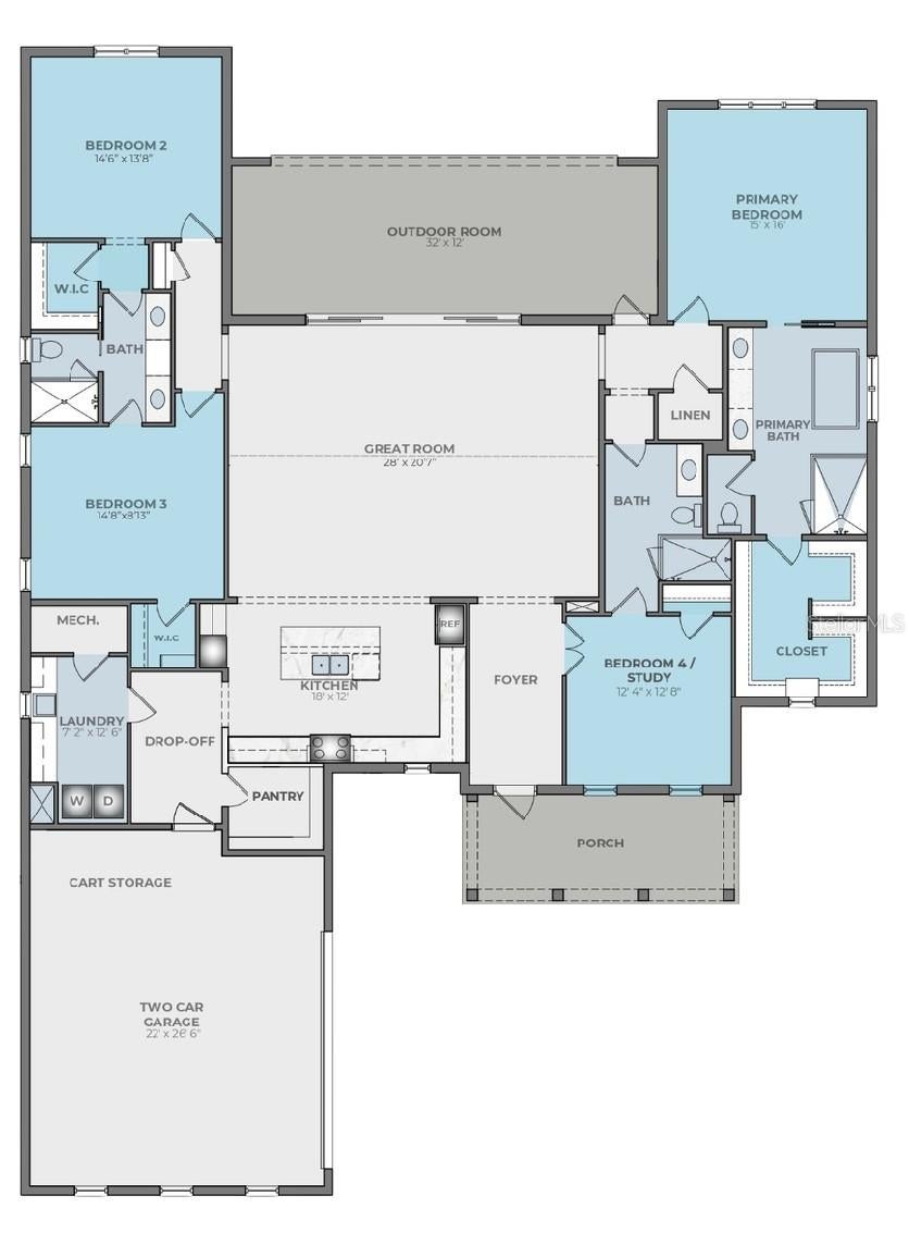 Photo of 8411 Wickham Avenue, Bradenton, FL 34210 (MLS # A4702071)