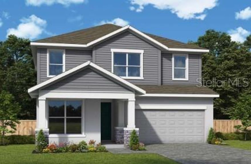Under Construction. The Bradson Plan at North River Ranch! Discover a thoughtfully designed two story home that brings together comfort, style, and functionality in one stunning package. Situated on stunning double lake view and preserve homesite in Parrish’s premier master planned community, this 4 bedroom, 3 bathroom home with a 2 car garage and a private enclosed study offers everything you need to live beautifully. Currently under construction, The Bradson has been carefully curated to enhance everyday life. From its architectural details to its smart interior layout, every feature reflects the quality and innovation that David Weekley Homes is known for. Step inside and experience a space that feels open and inviting, with an open concept layout that allows natural light to fill the home. The main living area flows seamlessly from room to room, creating an ideal setting for entertaining, relaxing, or spending quality time with loved ones. At the heart of the home is a gourmet kitchen designed to inspire. Featuring a corner walk in pantry, sleek cabinetry, modern appliances, and a large presentation island, this kitchen balances style and function. Whether preparing a busy weekday breakfast or hosting a weekend dinner party, it is the perfect place for both meals and memories. Just off the main living area, a versatile enclosed study adds even more flexibility. From a quiet home office to a cozy reading retreat, homeschool station, or art studio, this space adapts to meet your lifestyle needs. Upstairs, the Bradson continues to impress. Secondary bedrooms are generously sized and thoughtfully arranged, providing comfort and privacy for family, guests, or even a home gym or media space. Each room offers ample storage and easy access to well-appointed bathrooms. The owners retreat crowns the design, offering a spacious haven designed for relaxation. Complete with a spa inspired en suite bathroom featuring dual vanities and an oversized walk in shower, along with a huge walk in closet, this private suite makes organization and comfort simple. Beyond your doorstep, North River Ranch offers more than just a place to live—it is a lifestyle. Residents enjoy miles of scenic trails, parks, state of the art fitness centers, and multiple resort style pools. With top rated schools, shopping, and dining nearby, everything you need is within minutes. The Bradson is more than a home, it is the beginning of a lifestyle filled with comfort, connection, and timeless design.