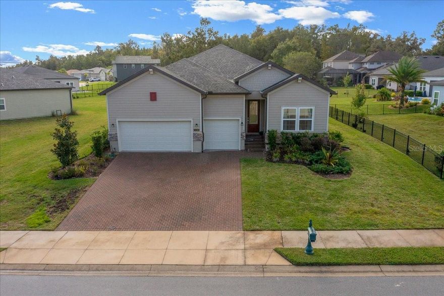 Welcome to Bellechase! Built in 2023, this beautifully maintained 4-bedroom, 3-bath home offers a modern layout, upscale finishes, and the added benefit of a larger lot than many neighboring homes. The split-bedroom floor plan provides both comfort and privacy, while the open-concept living areas are ideal for everyday living and entertaining. Located in one of Ocala’s most sought-after gated communities, this home combines newer construction with a prime SE Ocala location close to shopping, dining, medical, and schools. A rare opportunity to own a newer home in Bellechase with extra outdoor space.