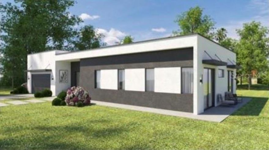 One or more photo(s) has been virtually staged. Pre-Construction. To be built. Welcome to 4004 Worcester Rd, a striking new construction modern residence in Sarasota’s Hyde Park Terrace, offering 3 bedrooms, 3 bathrooms, and a 2-car garage on a desirable corner lot outside of a flood zone. Designed with contemporary architecture and clean lines, this concrete-built home with a flat metal roof blends durability with modern luxury in one of Sarasota’s most convenient locations, just minutes from Siesta Key, top dining, shopping, and easy interstate access. From the moment you step inside, the home’s high ceilings, expansive hurricane-impact windows, and sophisticated finishes create a bright, airy atmosphere that feels both elevated and welcoming. Inside, the thoughtfully designed layout showcases tile flooring throughout the main living spaces and bathrooms, paired with engineered hardwood flooring in each bedroom for warmth and comfort. The open concept living, kitchen, and dining areas serve as the centerpiece of the home, where natural light pours through large impact windows. The designer kitchen is crafted for both everyday living and entertaining, featuring custom European style cabinetry, sleek soft finishes, stone countertops, and top of the line built in appliances. A beautifully designed butler’s pantry adds additional storage and prep space, elevating both functionality and style. The family room seamlessly connects to the kitchen, with hurricane-impact sliding glass doors that frame outdoor views and bring the surrounding greenery into the home. The split floor plan provides privacy and comfort for both homeowners and guests. The primary suite, positioned in the back left wing of the home, is a relaxing retreat featuring engineered hardwood flooring, a custom accent wall with built-ins, and a floating entertainment shelf with integrated under lighting. The spa inspired ensuite bathroom showcases tile flooring, stone countertops, warm oak accents, along with a sleek glass walk in shower that delivers a clean, contemporary aesthetic. Two additional bedrooms are located on the opposite wing of the home, each featuring built in closets and easy access to their own beautifully finished bathrooms, making the layout ideal for guests or family. Once inside has impressed, the home continues to shine outdoors. Hurricane-impact sliding doors open to the paved backyard entertainment space, where a luxurious plunge pool will be installed, creating the perfect setting for year round enjoyment. Thoughtfully planned lush landscaping and accent lighting will transform the backyard into a private retreat ideal for relaxing evenings or entertaining under the Florida sky. Situated in the desirable Hyde Park Terrace neighborhood of Sarasota, this home offers the best of both worlds modern new construction in an established location. Residents enjoy close proximity to world famous Siesta Key Beach, vibrant shopping and dining, downtown Sarasota, and convenient interstate access, making this property perfect for those seeking a stylish new home in an unbeatable location. As this custom home is currently in the planning phase and not yet built, the builder is open to select design edits or additional customizations, with pricing adjustments made accordingly. This presents a rare opportunity to collaborate and truly curate a one of a kind modern residence tailored to your vision in the heart of Sarasota. Modern design. Ready to elevate your lifestyle? Welcome to ENDLESS SUMMER LIVING!