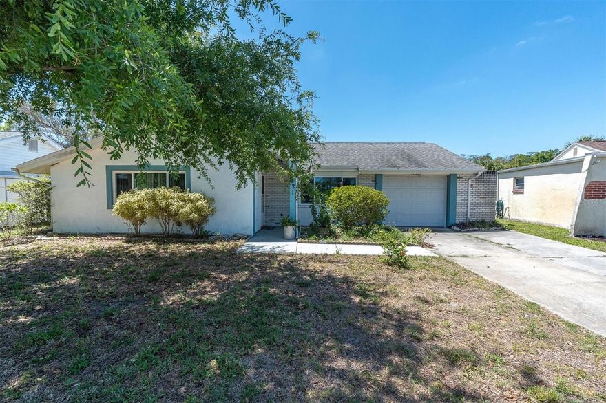 One or more photo(s) has been virtually staged. Whether you're looking for a primary residence, vacation getaway, or rental opportunity, this home truly checks all the boxes!
This well-maintained, adorable 2-bedroom, 2 full-bath home is all about easy Florida living. (both bathrooms are located inside the home)Start your mornings in the bright and breezy Florida Room, sipping coffee while enjoying peaceful water views right from your backyard—the perfect place to relax and unwind and listen to nature.
The spacious great room offers flexibility as a second living area, home office, or potential 3rd bedroom. Step outside to a newer pergola, creating the perfect setting for cookouts and shaded outdoor lounging while enjoying your spacious yard overlooking the water.
The backyard offers plenty of room to add a pool or play area. Inside, you’ll find new windows, tile and newer vinyl flooring throughout, and an updated kitchen with stone countertops and a beautiful backsplash, along with a newer hot water heater. This home is truly move-in ready. A shed provides extra storage for added convenience.
Not feeling like maintaining your own pool? No problem! For a low annual fee, enjoy access to the Beacon Square heated pool and fitness center.
Bonus: This home did NOT experience any water damage during the hurricanes.
Don’t miss out—come enjoy the Florida lifestyle!