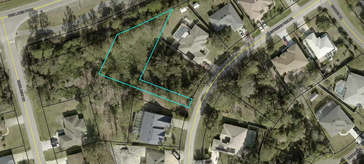 This lot is an OVERSIZED lot with 14,749 sqft and offer privacy to the rear. Located on a street with nice home and centrally located in Palm Coast close to school: only 1.9 miles to Wadsworth Elementary & Buddy Taylor Middle School. Close to medical, shopping, restaurants, banks.
Quick access to I-95 or US-1 for an easy commute North to historic Saint Augustine or South to Daytona Beach. Flagler Beach is only 9.7 miles away where you may enjoy the Atlantic beaches. Do not miss this opportunity.