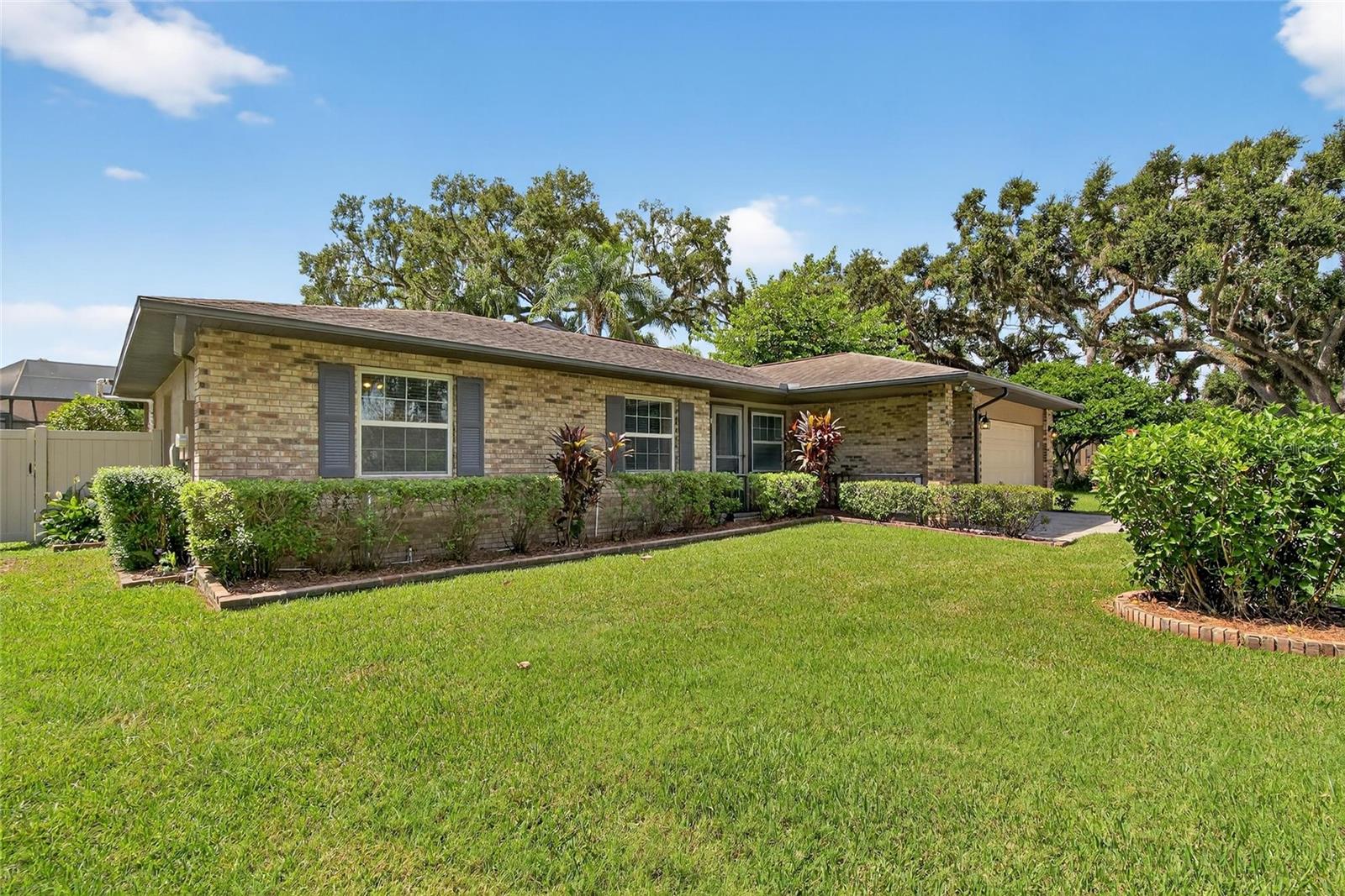 Immaculate 4-Bedroom Pool Home with No HOA or CDD in the Heart of Brandon! Welcome to your own slice of Florida paradise! This beautifully updated 4-bedroom, 2-bath pool home is nestled in one of Brandon’s most desirable and established neighborhood that offers charm, privacy, and no HOA or CDD fees for true freedom and flexibility. From the moment you arrive, you'll be impressed by the home’s inviting curb appeal, mature landscaping, and pride of ownership throughout. Inside, you’ll find a layout that perfectly balances functionality and comfort which is ideal for both everyday living and entertaining. The fully updated kitchen is a standout feature, showcasing stunning granite countertops, modern stainless steel appliances (all included!), abundant cabinetry and prep space, and a cozy breakfast area that is perfect for your morning coffee. The spacious primary suite features French doors that lead directly to the pool, creating your own serene retreat. The en-suite bathroom includes a walk-in shower, a walk-in closet, and updated finishes. The secondary bedrooms are generously sized and share an guest bath. Throughout the home, you will find ceiling fans are installed in every room for added comfort and energy efficiency especially during those hot summer nights. Step outside and fall in love with the private outdoor oasis featuring a screened lanai with brick pavers opens to a sparkling in-ground Pebble Tec pool, complete with solar heating for year-round enjoyment. The completely fenced backyard offers privacy and a safe space for pets or play. Whether hosting friends or enjoying a quiet evening under the stars, this backyard was made for relaxing. Additional features include a whole-house water softener system, 2-car garage with ample storage, fresh interior paint, double pane windows and bonus room with double closets for added storage. All features are meticulously maintained and move-in ready. Perfectly situated in the heart of Brandon, this home is just minutes from restaurants, shopping, Brandon Regional Hospital, and major roadways including I-75, I-4, and the Crosstown Expressway providing easy access to downtown Tampa, MacDill AFB, and the Gulf beaches. This one has it all: location, a private pool, and no HOA or CDD fees. Don’t miss your opportunity! Schedule your private tour today!