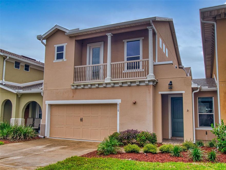 One or more photo(s) has been virtually staged. Beautiful 3 bed/ 2.5 bath townhome located in the gated community of Sumerlin at Bartram Park.  As you enter the home, you will notice the large, open-floor plan that flows effortlessly from kitchen, to dining, to the living space and opens to your private courtyard/terrace.  Perfect for entertaining family and friends.  There is also a den/office space located on the first floor.  Upstairs, you will find a spacious primary bedroom and ensuite bath with double sinks, walk-in shower and large garden tub.  Step out of the bedroom onto your private balcony to welcome the day.  The large walk-in closet provides ample storage space.  There are two additional bedrooms, guest bathroom and a laundry room all conveniently located on the second floor.  New roof installed in 2020 and new refrigerator installed in 2025. Spacious 2-car garage!  The Sumerlin community has a large Pool/Cabana area, Fitness Center and Clubhouse.  This property is conveniently located near the Durbin Town Center, Baptist South Hospital, great restaurants, shopping and I-95.  Take an easy drive to enjoy the beautiful Saint Augustine Beaches.  Seller offering a $5000. buyer closing credit with an acceptable purchase price.  Call today to schedule a showing!