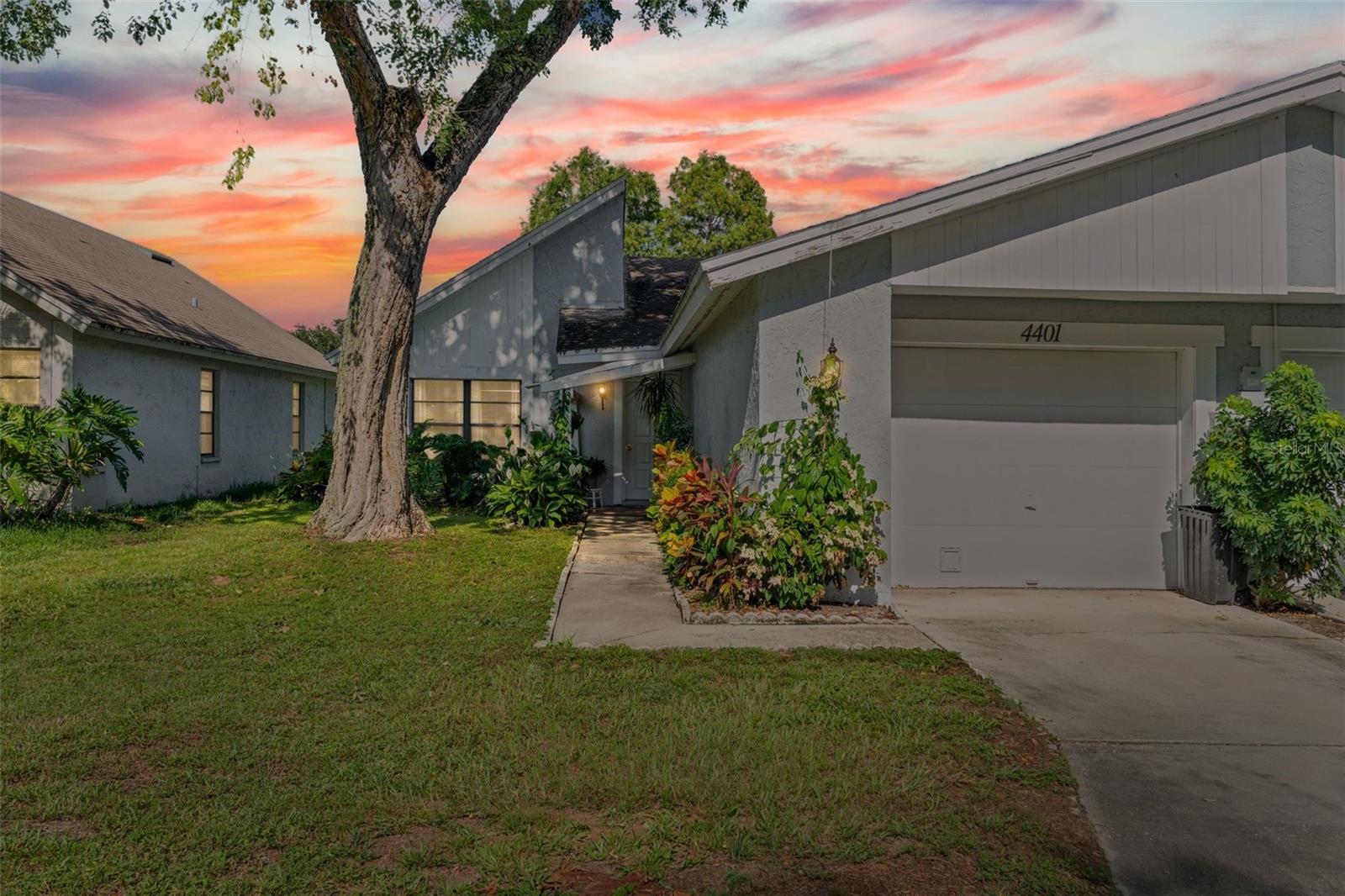 Welcome to this stunning three bedroom and two bathrooms relaxing oasis in the quiet and desirable Carrollwood area. This airy yet cozy home invites you to an open living and dining area, great for entertaining. The master suite has tranquil views of the pond, dreamy sunsets and access to the backyard where you can indulge with a nice cup of tea surrounded by lush greenery. This home has a new AC 2024, fresh exterior paint in 2023 and recently had the interior painted. The kitchen is equipped with a new GE fridge as of 2024 and a brand new GE stove in 2025. The location is fantastic and central to so many amazing activities, parks, downtown business district, restaurants and shopping in midtown, International Plaza and Tampa International Airport. Come and see this gem today!