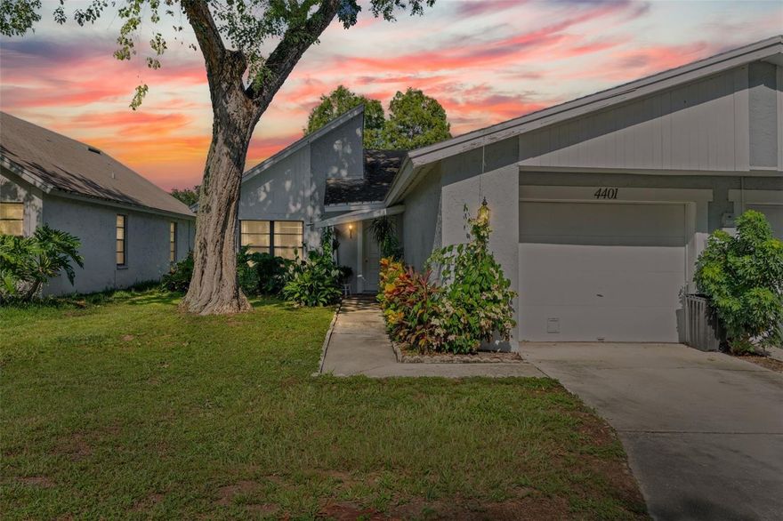 Welcome to this stunning three bedroom and two bathrooms relaxing oasis in the quiet and desirable Carrollwood area. This airy yet cozy home invites you to an open living and dining area, great for entertaining. The master suite has tranquil views of the pond, dreamy sunsets and access to the backyard where you can indulge with a nice cup of tea surrounded by lush greenery. This home has a new AC 2024, fresh exterior paint in 2023 and recently had the interior painted. The kitchen is equipped with a new GE fridge as of 2024 and a brand new GE stove in 2025. The location is fantastic and central to so many amazing activities, parks, downtown business district, restaurants and shopping in midtown, International Plaza and Tampa International Airport. Come and see this gem today!