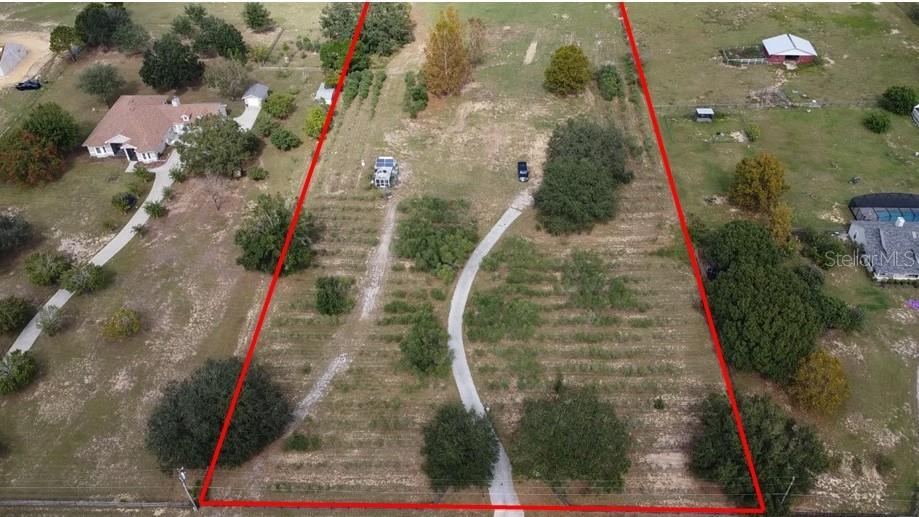 Bring your Chickens! Zoned agriculture and ready to build your forever home. Olive Tree Nursery on 4.7 acres. Enjoy the gentle sounds of the neighboring animals. Cows, ducks, chickens and goats! The site is cleared, electrical wires on property as is the well for water. Driveway is in place with the property completely fenced with two main gates and several gates around the property. Bring your plans and get started today! The current owner has obtained agricultural zoning for an olive nursery on the land, providing an interesting feature and potential for agricultural pursuits. The established olive trees provide a natural barrier to the outside world. With no homeowner's association (HOA), you have the freedom to design and personalize your property without the restrictions that come with an HOA. Located in Clermont, you'll enjoy a quiet lifestyle while still being within reach of modern amenities. Shopping centers, restaurants, entertainment venues, and major transportation routes are easily accessible, providing convenience without sacrificing serenity. Don't miss this rare chance to secure 4.7 acres of land on Sugarloaf Mountain. Build your dream home in this peaceful location, potentially take advantage of the agricultural zoning, and enjoy the freedom of no HOA. Minutes from the new Hospital, Turnpike and Publix!