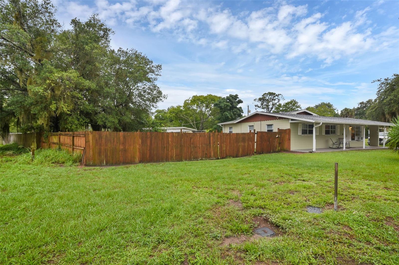 Beautifully Updated Pool Home on Oversized Corner Lot with Fruit Trees & Room for RV/Boat!
Situated on a spacious corner lot adorned with mature citrus trees?mango, orange, and two pummelo.this well-maintained home offers both charm and functionality. With plenty of room to park your RV or boat, perfect for outdoor enthusiasts!
Conveniently located just off US-1, minutes from Titusville's scenic beaches and enjoy an easy drive to Orlando's airports and attractions.
Key Upgrades & Features Include:
New Roof (2020),New Flooring & Complete Plumbing Replacement (2020) New Electrical Panel&Interior/Exterior Paint New Soffits, Fascia, and Gutters.
Water Heater (2020), A/C (2006)
Hurricane Shutters on All Windows,Security Cameras & Ring Doorbell for Peace of Mind.Inside, you?ll love the bright, open floor plan filled with natural light. The spacious primary suite includes a cozy sitting area, and both bathrooms have been refreshed with, new toilets, faucets, and shower hardware, plus the guest bath features a built-in,Bluetooth speaker.
The kitchen has been updated with a new sink, faucet, garbage disposal, and a new dishwasher (Feb 2021) ready for entertaining or everyday convenience.
This move-in ready home has been thoughtfully upgraded throughout and offers both comfort and modern functionality. Don't miss your chance to own this Florida gem!