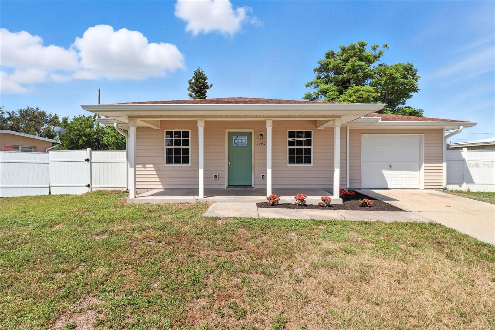 Updated 3-bedroom, 2-bath home located on a quiet residential street in Port Charlotte. The property is currently vacant and has received multiple upgrades in recent years. all major systems and interior elements have been updated except for the A/C and the roof. The home features a functional layout with an updated kitchen and living areas, public utilities, and no HOA.