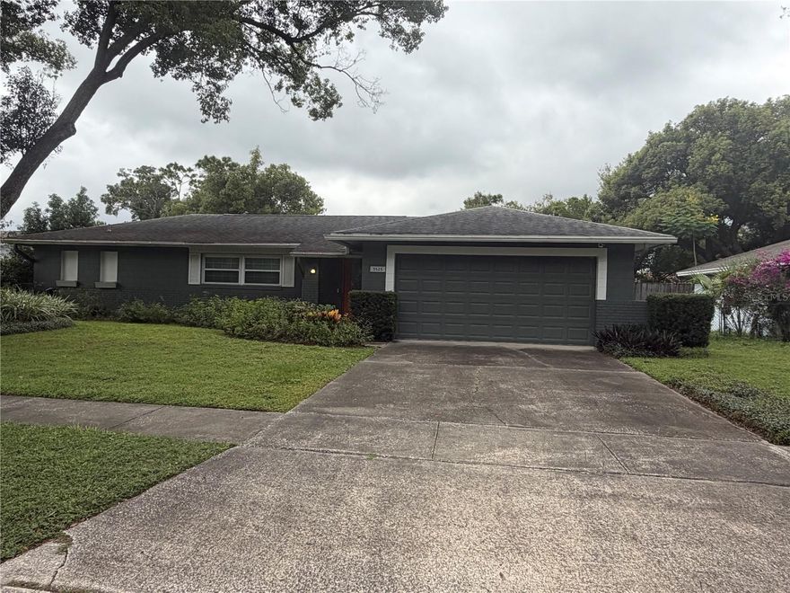 Are you looking for a great house set on an incredible piece of land? Well look no further because this house sits in the subdivision Eastbrook. This split floorplan has a large open kitchen with a large area for eating breakfast and a separate dining room. The master boasts of a walk in closet and an remodeled master bath. While this house still has a lot of it's original charm, it has been loving maintained and you would make home owner number 3! The main bathroom has an a completely remodeled shower and easily accessible for any age! The size of the lot of yard has endless potential whether you want to add a pool, playground or even an additional room it is up to you! Oh and the AC unit is from 2020 and the hot water heater is new too! This property is as is/where is.
