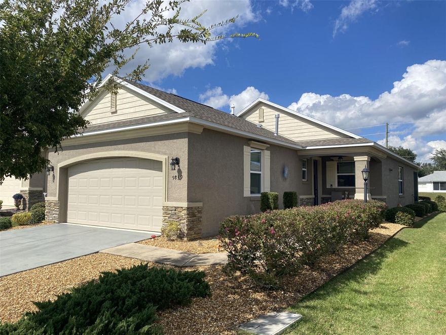 Move in ready, fully furnished solar smart home available now for winter season lease! 2 bedrooms, 2 baths plus bonus room, this nearly new home is located in Crescent Ridge III neighborhood of On Top of the World, SW Ocala's premiere 55+ community, featuring amenities and activities for every interest. Located within convenient golf cart distance to dining, shopping and health care. Lease includes electric, water, sewer, trash pick up and all On Top of the World  amenities - owner pays monthly fees.