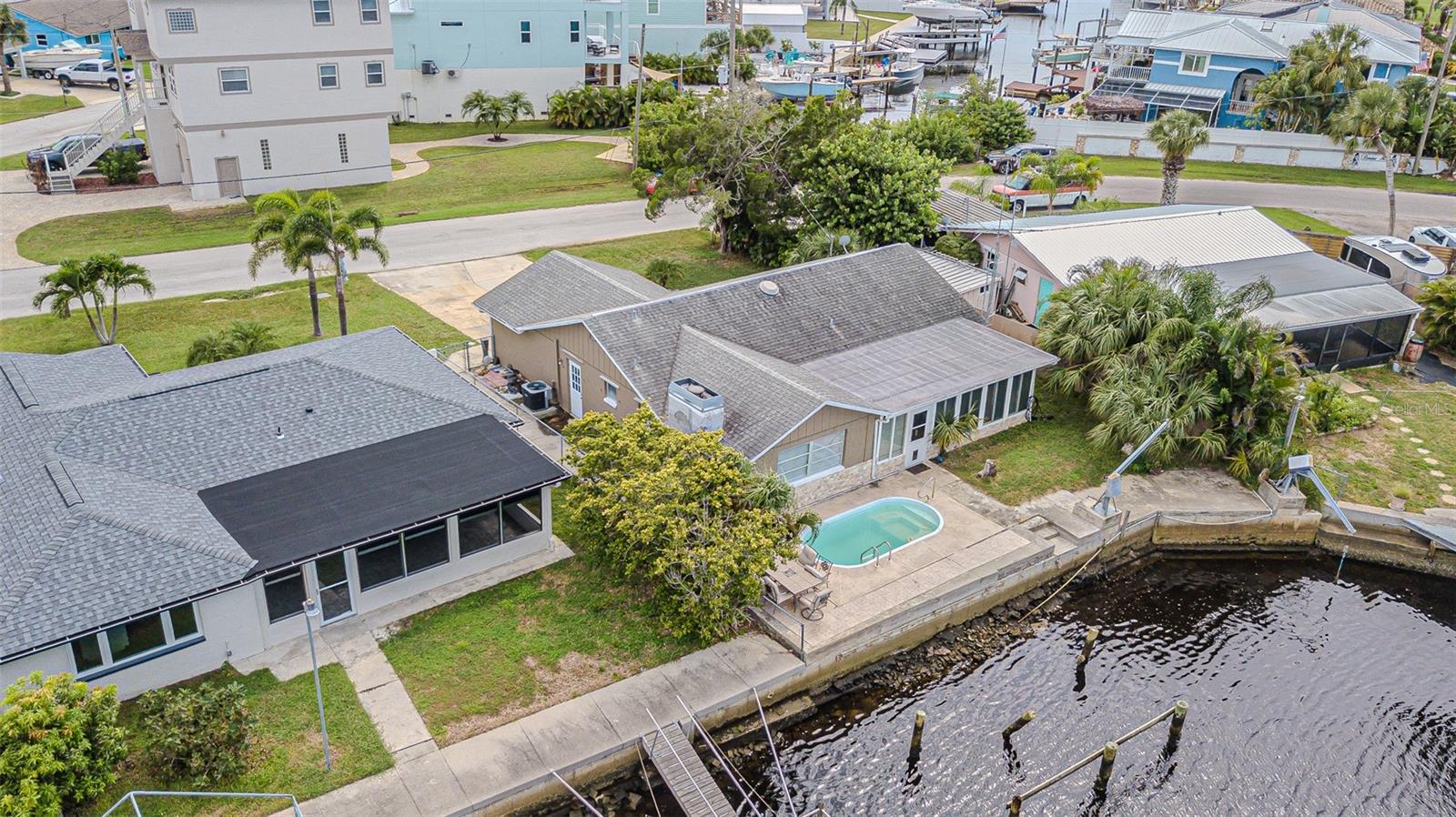 Direct Gulf Access Pool Home – Hudson Beach, FL
Your waterfront dream home awaits! This concrete block/stucco residence offers direct Gulf access on a deep canal—less than 1,000 ft. to open water. Featuring a private swimming pool, fenced backyard, and cozy fireplace, it has been completely remodeled with fresh paint, updated lighting and fans, plus new and newer appliances.
Enjoy peace of mind with a newer AC, water heater, and updated pool motor. No HOA, no lease restrictions, and located in desirable Flood Zone AE. Even better,SELLER-sponsored private FINANCING with exceptional terms is available! Owner is highly motivated.
Conveniently located just 1.2 miles (a quick golf cart ride) from Sam’s Beach Bar and 6 minutes to Walmart. Surrounded by friendly neighbors, this property is a perfect blend of coastal living and everyday convenience.
Great home with a great location-don't miss this one at a great price!