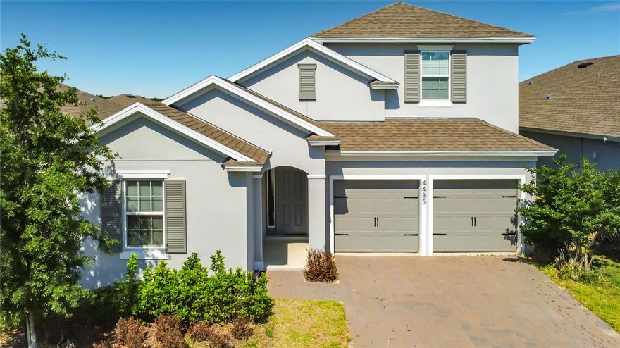 Like new 5-bedroom, 3 full and 1 half bath home located in the highly desirable upscale community of Hartwood Landing in Clermont, Florida. This beautiful residence offers the perfect combination of comfort, elegance, space, and an unbeatable location. Conveniently situated just minutes from Kings Ridge Plaza, Publix, pharmacies, restaurants, UPS Store, shopping, supplies, emergency care, and the Kings Ridge Golf Club, this home also provides quick access to Highway 27, Avalon Road, I-4, Walt Disney World Resort, Universal Studios, Orlando International Airport, and Central Florida’s main attractions. Windy Hill Middle School is only a short 4-minute drive away.
Designed with functionality and modern living in mind, this spacious home features 4 bedrooms and 2 and a half bathrooms on the first floor, plus an extended upstairs bonus living area complete with an additional bedroom and Jack and Jill bathroom, making it the perfect private retreat for guests, family members or or a home office setup.
The primary suite is thoughtfully designed with comfort and storage in mind, featuring a spacious walk-in closet inside the bedroom, an additional oversized walk-in closet inside the bathroom, plus a third closet for even more storage. The luxurious primary bathroom offers dual sinks and a relaxing oversized shower that creates a true spa-like experience.
The heart of the home is the stunning open-concept kitchen featuring a large quartz island with plenty of seating space for family and entertaining, beautiful cabinetry, and an oversized pantry offering abundant storage. The laundry room is conveniently located on the first floor and includes washer and dryer space, utility sink, and plenty of room for organization and functionality.
Upstairs, the extended bonus living room creates the perfect gathering space for movie nights, game days, or additional entertainment. Luxury vinyl flooring extends throughout the stairwell and upstairs living area, adding an elegant and modern touch to the home. Only the bedrooms feature carpet for added comfort.
Additional highlights include a spacious two-car garage, oversized driveway with ample parking space, and a covered lanai overlooking the private fenced backyard, ideal for relaxing, entertaining, or enjoying Florida’s beautiful weather year-round. walking distance to the community clubhouse, this home offers the perfect blend of lifestyle, convenience, and modern elegance.
This gorgeous move-in ready home offers comfort, elegance, and an exceptional location in one of Clermont’s most desirable communities. Enjoy the Florida lifestyle while living close to shopping, dining, top-rated schools, and world-famous attractions.