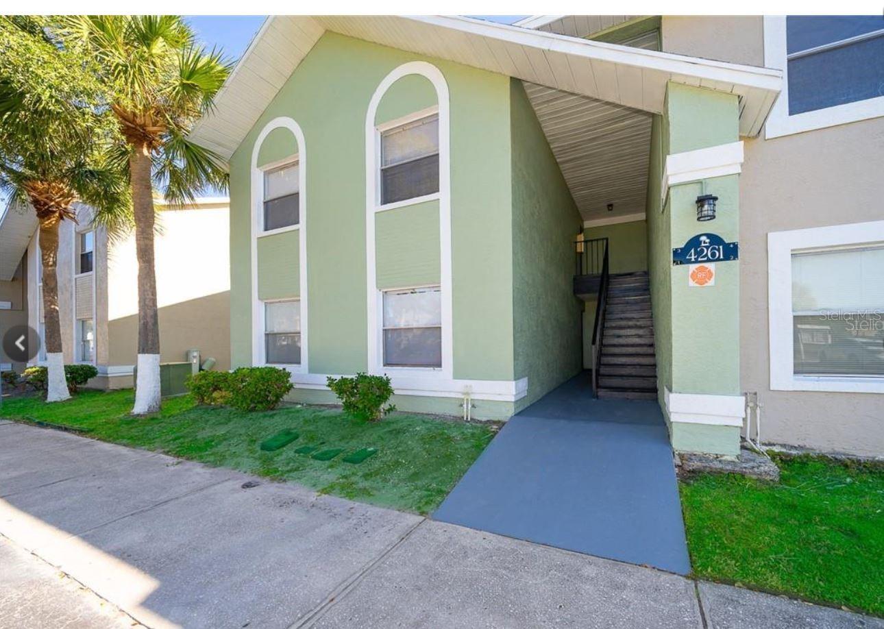 Say hello to this beautiful first-floor, 2-bedroom, 2-bathroom condo located in the highly desirable Palmas Altas community. Over 1000 sq ft and MOVE-IN READY. New fresh paint, NO CARPET, with CERAMIC Tile flooring throughout. The kitchen also spotlights a tiled backsplash and Newer stainless-steel appliances, a washer/ dryer, and a newer water heater. The dining room can conveniently be used as an office. Enjoy the beautiful Florida sun in your own private SCREENED back patio, perfect for leisure. The community also features a pool, car wash area, and playground. It is a GREAT location, only minutes away from Orlando International Airport, UCF, downtown Orlando, major attractions, entertainment, restaurants, and so much more.