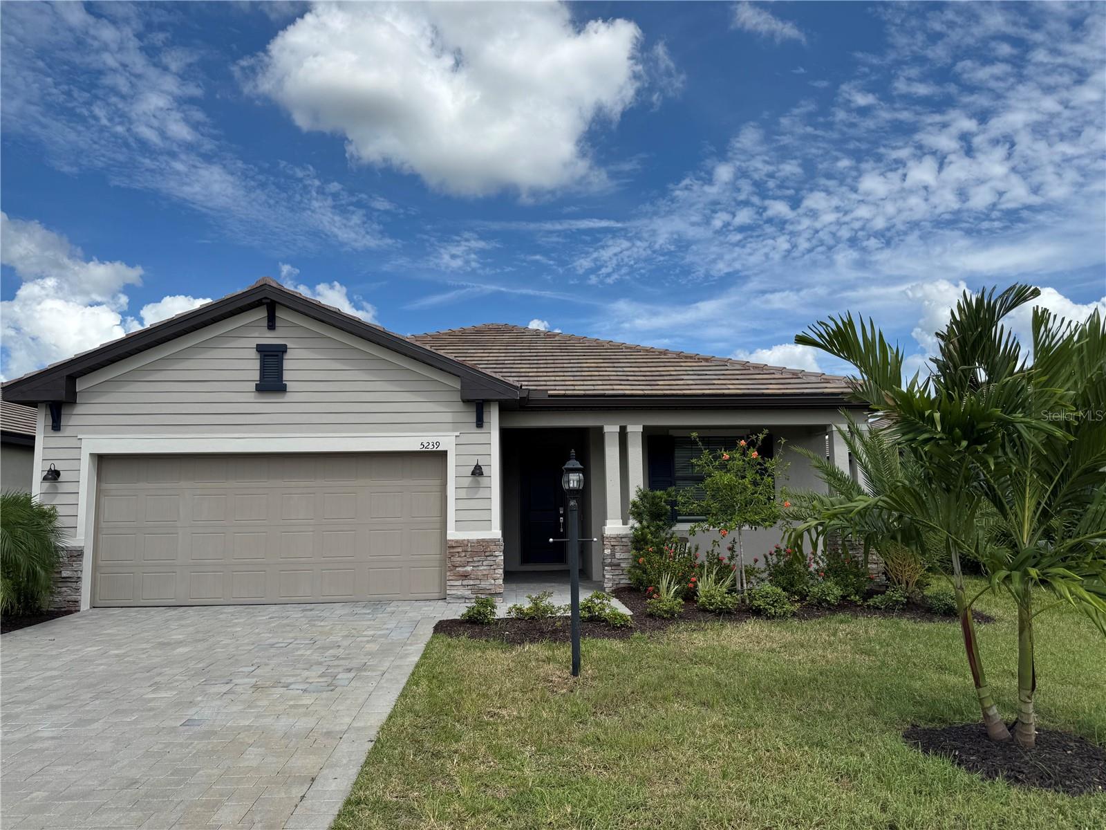 Located in highly sought after gated community, Lorraine Lakes in Lakewood Ranch a master-planned community, offering resort-style living and a wide variety of amenities. The community offers popular amenities, such as an aerobics studio, basketball court, clubhouse, fitness center, playground and more. This single story three bedroom three bath home comes with beautiful amenities including crown molding with an open style floor plan. The back of the home abuts a pond where you can enjoy watching beautiful Florida birds. House includes a heated pool and hot tub with full screen enclosure. The attached lanai offers indoor-outdoor hosting opportunities Washer, Dryer, Refrigerator, Oven and Microwave all included.
Enjoy sunny days in your temperature controlled swimming pool and evenings in the heated hot tub.
Property taxes & HOA dues to be confirmed before closing. $500/year food & beverage mandatory minimum – to be billed once services are available. Amenity fees - $1,400/year+tax, collected quarterly.