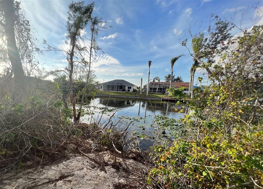 Oversized lot on a very large canal with a beautiful western rear exposure. Almost a 1/2 an acre. Boating, fishing, restaurants, schools, parks, public golf and more nearby. All within a few miles.