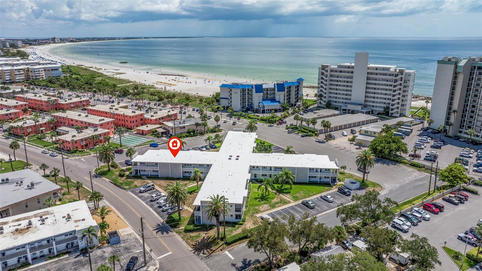 Discover the perfect coastal retreat with this delightful 1 bedroom, 1 bath condo situated just across the street from the beach. Enjoy the ultimate convenience of beachside living with sandy shores only steps away. This inviting condo is also ideally located just a few blocks from a variety of vibrant restaurants, offering an array of dining options right at your doorstep. Embrace a relaxed lifestyle with easy access to both sun and surf, as well as local eateries that make dining out a breeze. Whether you’re seeking a cozy full-time residence or a charming vacation getaway, this condo delivers the best of beachside living with a prime location to match. Features including hurricane shutters, 2 parking spaces, one private storage unit, and additional community storage for bicycles. Long term rental. Being rented Fully Furnished.