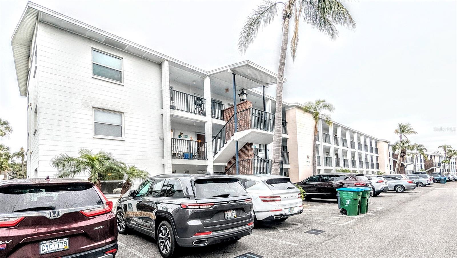 You won't believe your luck on finding this charming 2 bedroom 2 bathroom ground floor end unit with parking at your front door. This is one of the prettiest condos in the area and it sits right on the courtyard, so just walk out your backdoor to take a swim in the nice heated pool. There is so much value in this home with the updated kitchen, the newer HVAC System and water heater. The unit has a washer and dryer and even the windows are newer. The Third Bayshore Condominiums are centrally located to some of Florida's award winning beaches. If you enjoy Farmers Markets and Festivals then you will love being so close to both Downtown Bradenton and Sarasota where you will find so much to do. There are not only markets and festivals but there are also great museums, live theaters, and an abundant of fine dining. This community is just down the road from a new Publix Grocery Store, TJ Maxx, Target and many smaller stores. Come and enjoy the active 55+ lifestyle this community has to offer.