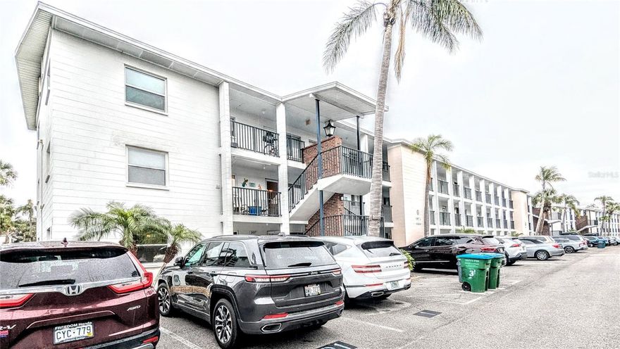 You won't believe your luck on finding this charming 2 bedroom 2 bathroom ground floor end unit with parking at your front door. This is one of the prettiest condos in the area and it sits right on the courtyard, so  just walk out your backdoor to take a swim in the nice heated pool. There is so much value in this home with the updated kitchen, the newer HVAC System and water heater. The unit has a washer and dryer and even the windows are newer. The Third Bayshore Condominiums are centrally located to some of Florida's award winning beaches. If you enjoy Farmers Markets and Festivals then you will love being so close to both Downtown Bradenton and Sarasota where you will find so  much to do. There are not only markets and festivals but there are also great museums, live theaters, and an abundant of fine dining. This community is just down the road from a new Publix Grocery Store, TJ Maxx, Target and many smaller stores. Come and enjoy the active 55+ lifestyle this community has to offer.