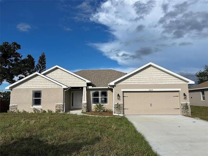 New construction--3 bedroom, 3 bath home offering 2,117 square feet of comfortable living space in the desirable Venice area. This home features a bright and open floor plan with generous living areas, well-sized bedrooms, and ample storage throughout. The kitchen provides plenty of cabinet and counter space, perfect for everyday living and entertaining. Each bedroom offers privacy and comfort, and the three full bathrooms provide added convenience. Enjoy a private outdoor space ideal for relaxing or hosting gatherings. Conveniently located near shopping, dining, medical facilities, parks, and just a short drive to Gulf beaches. Easy access to major roadways for commuting. Available for immediate occupancy.