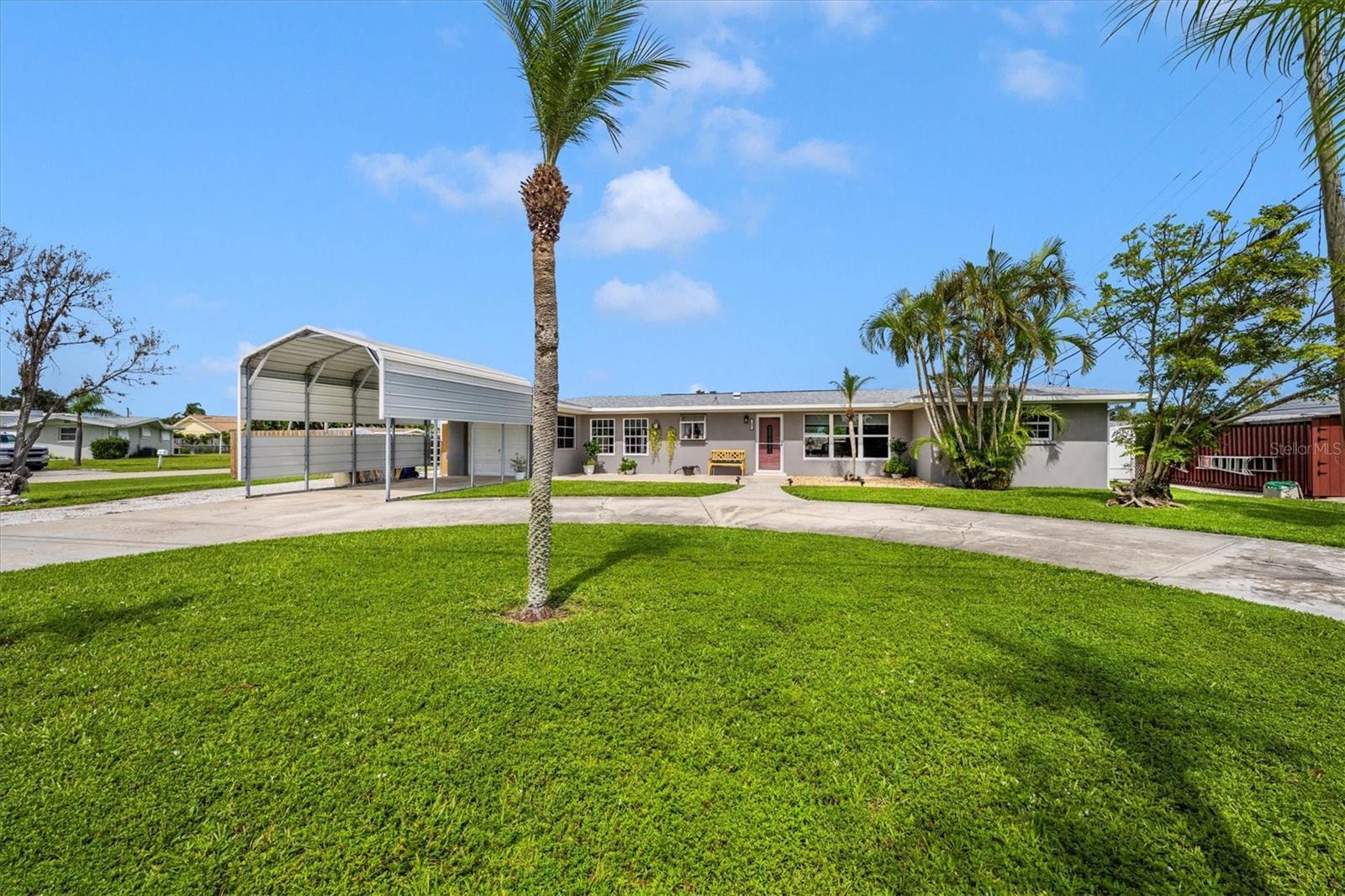 Well maintained POOL Home on LARGE CORNER LOT with covered parking and three bedrooms and two bathrooms can convey turn-key furnished including brand new 2025 furniture in bedroom 3. FULLY FENCED back yard with SHED! Peaceful and well-established Englewood neighborhood 3.5 miles to the BEACH! This property is ideal for year-round living or a warm-weather retreat.
Step inside to discover an inviting open floor plan with soft-close kitchen cabinets and drawers (installed 2023), stainless steel finish oven and dishwasher new in 2025, stainless steel finish LG refrigerator (note: large enough for a large pizze box) and microwave new in 2023. perfect for both everyday living and entertaining. The heart of the home flows effortlessly into the dining and living areas, all overlooking the sparkling pool through large windows and sliders that bring in abundant natural light. Throughout the house, most outlets are electrical plugs AND USB ports.
Relax outdoors in your private, fully fenced backyard—a tranquil setting with mature landscaping and an established yard that offers both beauty and privacy. The screened pool enclosure was completely redone in 2023, making it the ideal place to unwind or entertain guests.
Enjoy the peace of mind that comes with a newer roof (2022) and a versatile HVAC system with gas heat and electric cooling, providing efficient year-round comfort. RV owners will love the 30-amp electrical hookup, adding even more flexibility for travel enthusiasts or visiting guests.
One of the most desirable features of this home is optional access to the private Englewood Gardens Beach Club, where you can enjoy deeded Gulf-front beach access, parking, restrooms, and clubhouse amenities just minutes away.
Loaded with special touches throughout and located in a quiet coastal area close to shopping, dining, and the pristine Gulf beaches, this home offers a rare blend of serenity, style, and lifestyle convenience. (some perosnal property exceptions to contents that convey) NO HOA!