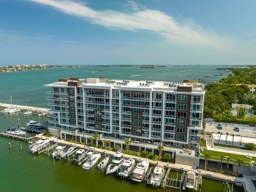 Here is your opportunity to live in the private residences of Marina Bay 880 and enjoy the views of the Intracoastal Waterway and Gulf of Mexico sunsets from nearly every square foot! Enter your residence through the foyer with immediate jaw dropping water views over the open concept living room and eat-in kitchen areas with formal dining options and an outdoor patio for entertaining. This three bedroom, two and a half bath fully furnished unit has a primary en-suite with a large walk-in closet and an over-sized bathroom with double vanities and walk in shower. Enjoy access to the many amenities from the pool and spa to the spacious lounge and game room and the state of the art gym with dry and wet sauna. You will enjoy two reserved parking spaces. With close proximity to restaurants and shopping not to mention award winning Clearwater Beach, you will have more than enough to keep you and your loved ones happy and busy! Call for Showings!
