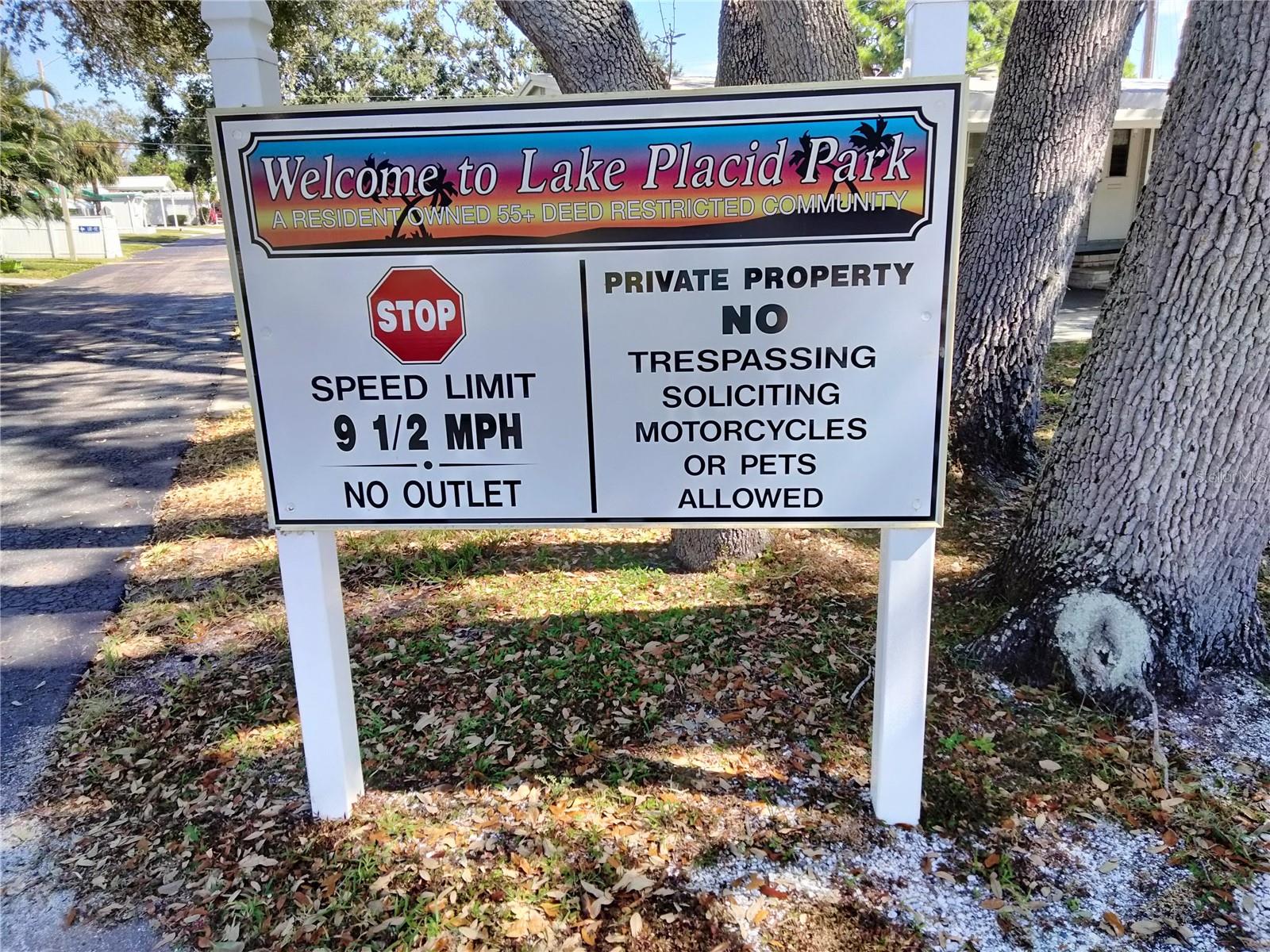 LAKE PLACID M/H PARK UNREC - Residential