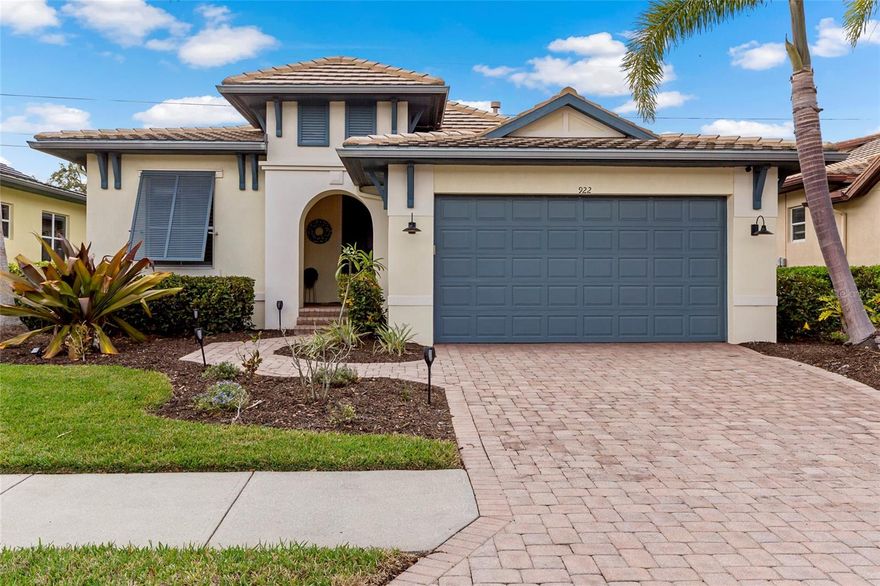 Welcome to your dream residence in Tidewater Preserve! Offers 1% lender credit at closing. This exceptional 3-bedroom, 2-bath pool home combines comfort and style for a truly luxurious Florida lifestyle. Step inside the bright and open great room, where tray ceilings, crown molding, and abundant natural light create an inviting atmosphere.

The chef-inspired kitchen is equipped with stainless steel appliances, a custom island, granite countertops, and elegant cabinetry—perfect for casual meals or entertaining in the adjacent dining area. The primary suite provides a private retreat, featuring a walk-in closet, spa-like bathroom, and direct access to the pool and patio.

Enjoy the heated saltwater pool, outdoor kitchen, and serene preserve views while hosting friends or unwinding at sunset. Additional highlights include thermal impact windows, pocket sliding glass doors, hurricane shutters, an oversized 2-car garage, and a tile roof with a thermal barrier.

Living in this gated, maintenance-free community offers access to a marina with annual slip rentals, a kayak launch, storage, a fitness center, three lighted Har-Tru tennis courts, three community pools, a nature trail along the Manatee River, playground, and dog park. Tidewater Preserve is perfect for nature enthusiasts, boating lovers, or anyone seeking the best of Florida living.

Don’t miss your chance to call this beautifully updated home with a heated pool your own—schedule a showing today!