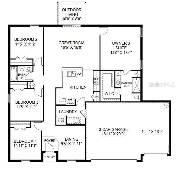 Photo of 332 La Playa Lane, Port Charlotte, FL 33953 (MLS # C7528900)