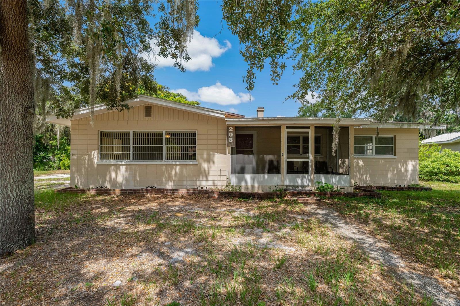 Looking for CASH Buyers! Check out this CHARMING 3-bedroom, 2-bath home with a 2-car garage nestled on 0.29 acres! Spanning over 1,400 square feet, offering a SPACIOUS living room, a kitchen boasting plenty of cabinets and counter space, and a dining area! Enjoy your morning coffee or unwind in the evenings on the SCREENED front porch. The home also features a handy shed for extra storage and a fully fenced backyard—great for pets, gardening, or family fun. Close to Lake Lena. Conveniently located to shopping and dining! Ready to make this home your own? Don't wait, call us TODAY!