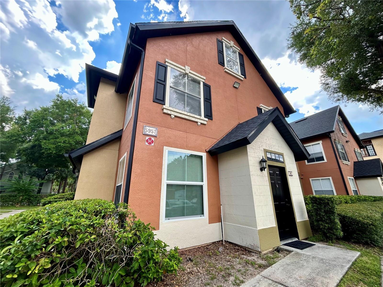 Priced to sell!! Well maintained gated community with a healthy HOA financials in the heart of Metrowest. Great community to call home or invest. NO MASTER HOA. This ground floor 2 bedroom, 2 bath corner unit is move-in ready! Beautiful flooring, fresh paint, newer AC system, split floorplan, walk-in closets for both bedrooms, spacious storage closet and more. Gated community with beautiful clubhouse, pool and fitness facility. Centrally located minutes to Universal Parks, Valencia College, 408-Expy, shops and dining.