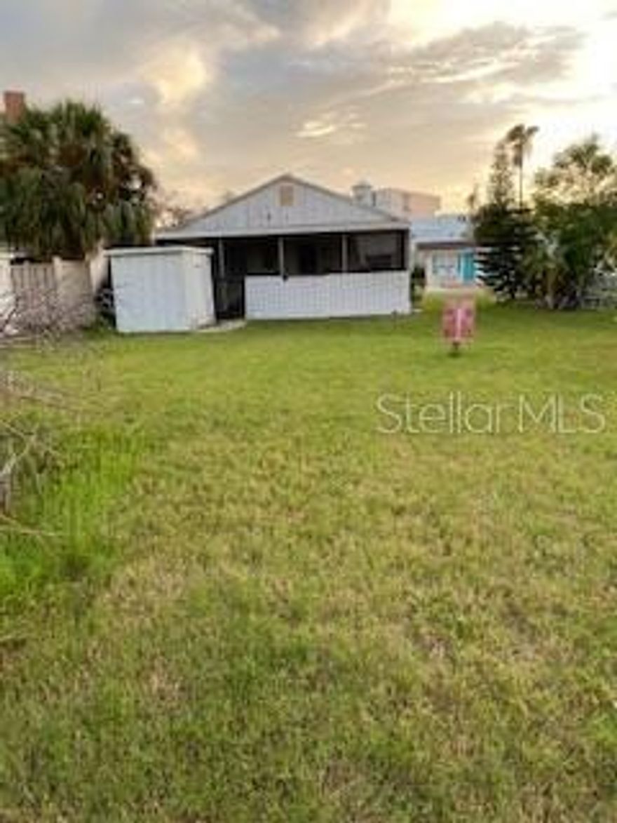 Professional photos coming soon!    This is a probate listing; the probate is in process but has not been completed yet.
Vacant lot in Redington Shores is ready for you to build your dream home! Zoned R-2 residential. Build your dream home on this lot situated one block from the beach.  You can build something unique by combining the two lots.  If you want to build a bigger home the property on First Street is also for sale. This is the MLS #TB8304008 for the other property..   You could combine the two of them and build one large property or keep them separate and build two, one for you and one to rent.  You might need a variance to combine the two lots so please call the city of Redington Shores.