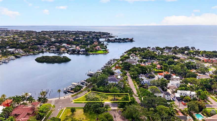 RARE OPPORTUNITY TO BUILD YOUR DREAM HOME on an oversized corner lot along coveted Coffee Pot Boulevard NE in St. Petersburg's prestigious Old Northeast. Perfectly positioned with tranquil water views just across the street, this exceptional homesite offers the ultimate blend of waterfront ambiance and urban convenience. Enjoy the unmatched Coffee Pot lifestyle with waterfront sidewalks, parks, paddleboarding, kayaking, and vibrant downtown St.Petersburg just minutes away by foot or bike. A truly special property offering endless possibilities to create a custom luxury residence in one of the city's most sought-after locations.