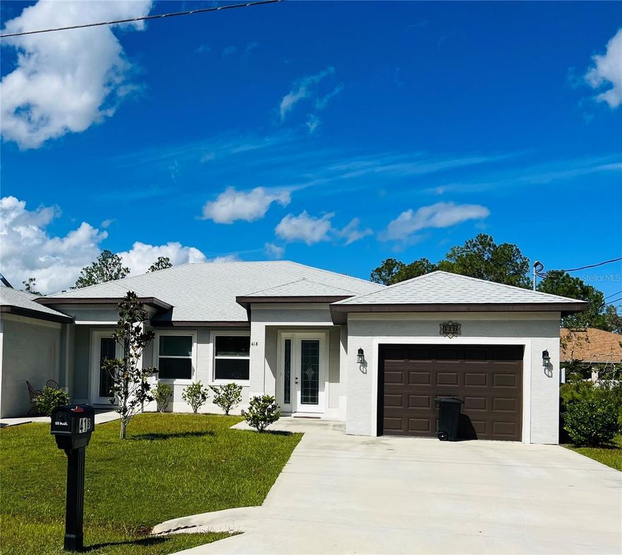 AVAILABLE NOW……clean modern move-in ready 3 bedroom 2 bath with beautiful kitchen and enclosed lanai! Small dogs are welcome:-) 
Note: Tenant is responsible for all utilities and lawn.