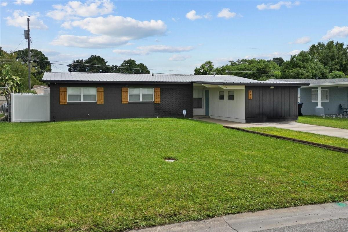 One or more photo(s) has been virtually staged. Welcome to 845 Doss Avenue, a recently updated 5-bedroom, 2-bath home where the major components have already been taken care of, making this home a genuine move-in-ready opportunity. Freshly painted inside and out, this property provides peace of mind with newer major systems, including a 2018 roof, 2014 plumbing, a 2024 AC unit, a 2025 electrical panel, a 2025 privacy fence, and a 2024 security system with cameras and a new doorbell with a camera for added security and comfort.
Inside, you’ll find a flexible floor plan with 5 bedrooms, including a bedroom with a private entry—perfect for guests, a home office, or potential rental income. Another great-sized bedroom includes a Murphy bed and built-in shelving. The new luxury vinyl flooring in this space enhances both durability and style. Additional updates, such as the 2024 sliding door, bring in natural light and provide seamless access to the outdoors.
The oversized, fenced-in yard offers ample space for entertaining, pets, or future additions, providing endless possibilities to create your dream backyard retreat.
Conveniently located near major highways, shopping, dining, and schools, this home is ideal for first-time homebuyers seeking affordability and peace of mind—or investors looking for a property with low maintenance and strong rental potential. Schedule your showing today!