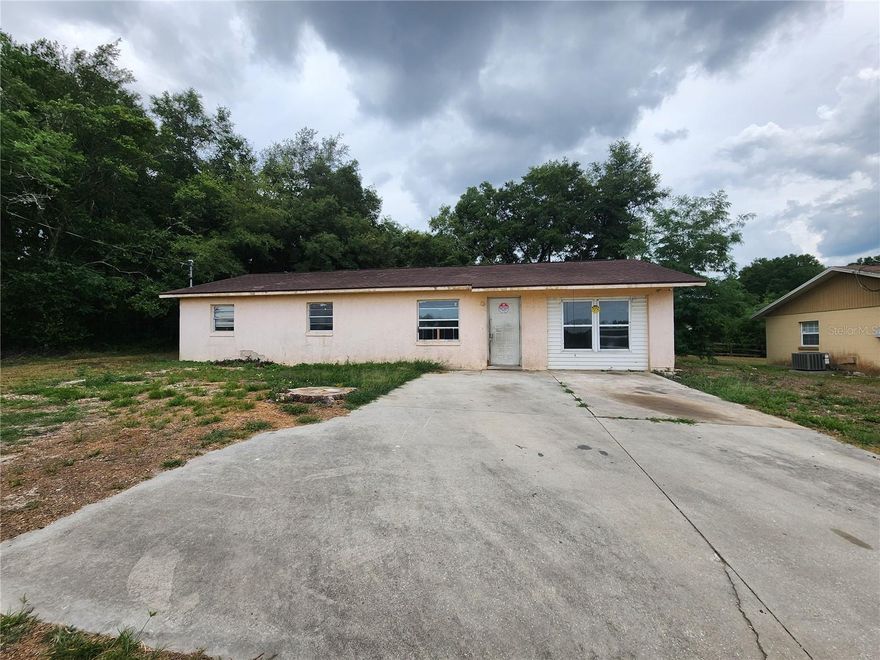 SELLER OFFERING $5,000 FOR CLOSING COST OR CONCESSIONS. Welcome to this excellent investment opportunity located in the heart of Ocala! This spacious single-family residence offers 4 bedrooms and 3 full bathrooms, providing a versatile layout ideal for a variety of living arrangements or rental potential. The property features solid block construction and a classic Florida ranch-style design.
The home has already been primed and is just waiting for your personal touch—a perfect canvas to bring your vision to life, whether as a future home or investment property. This property is being sold AS-IS and CASH ONLY,  making it an ideal opportunity for investors, flippers, or buyers looking to add value and customize. With no HOA restrictions, you’ll enjoy flexibility and freedom of ownership.
 Conveniently located near major roadways, shopping, dining, and just a short drive OF 7 MINUTES to the World Equestrian Center, this property offers strong upside potential in a rapidly growing area of Ocala.
Bring your creativity—this is your chance to transform a well-prepared property into something truly special!