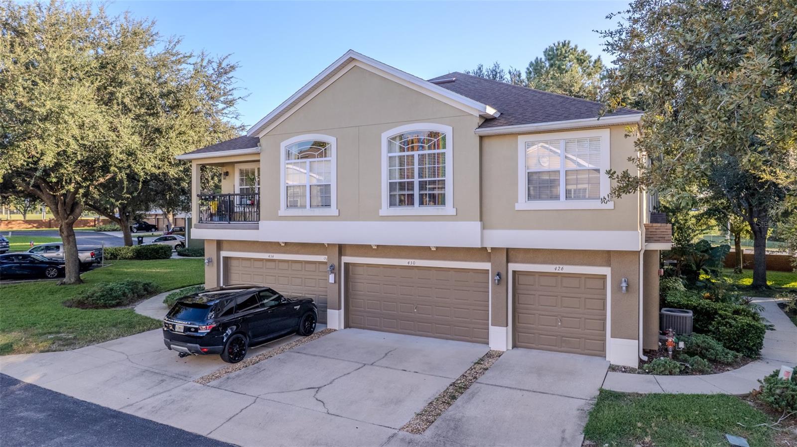 Short Sale. SHORT SALE. Affordable condo/townhouse with close access to Hwy 451 and 429! This 3 bedroom 2 ½ bath townhouse is in a gated community and very convenient to local highways for any commute. The first floor features a large kitchen with stainless steel appliances and a breakfast bar that overlooks the great room. With this unit being located on the back corner of the building, the sliding doors off of the dining area open onto the back patio and the large, open park-like yard. Additionally, on the first floor there is a half-bath and laundry located directly off the garage entrance into the home. The primary bedroom with en-suite bathroom is located upstairs, along with the two spare bedrooms and the guest bathroom. The middle 2 car garage is yours and the association just replaced the ROOF in of JUNE 2025! This is in a gated community and the association fee covers Cable TV, Internet, the exterior maintenance, grounds maintenance and the community pool maintenance. As one of the larger units in this community, it is priced right to allow for a little needed updating!