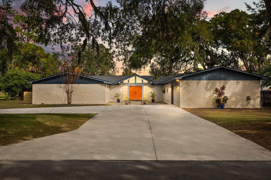 Nestled at the end of a quiet cul-de-sac in sought-after Riviera Estates, this beautifully updated single-story golf-course home offers privacy, space, and resort-style outdoor living on an oversized .43-acre lot.

The thoughtfully designed floor plan features 3 bedrooms and 2.5 baths with updated kitchen and bathrooms, complemented by a newer roof for peace of mind. Natural light fills the living spaces, while expansive views of the golf course create a serene backdrop throughout the home.

Step outside to an impressive screened patio with large pool and spa, perfect for entertaining or relaxing year-round. With no rear neighbors, no immediate front neighbor, and a circular driveway, this property offers a rare combination of privacy and convenience. Additional highlights include a two-car garage, generous lot size, and a setting that feels both private and connected to the surrounding community.

Ideally located near shopping, dining, and everyday conveniences, this home presents a unique opportunity to enjoy golf-course living with modern updates in an established neighborhood.