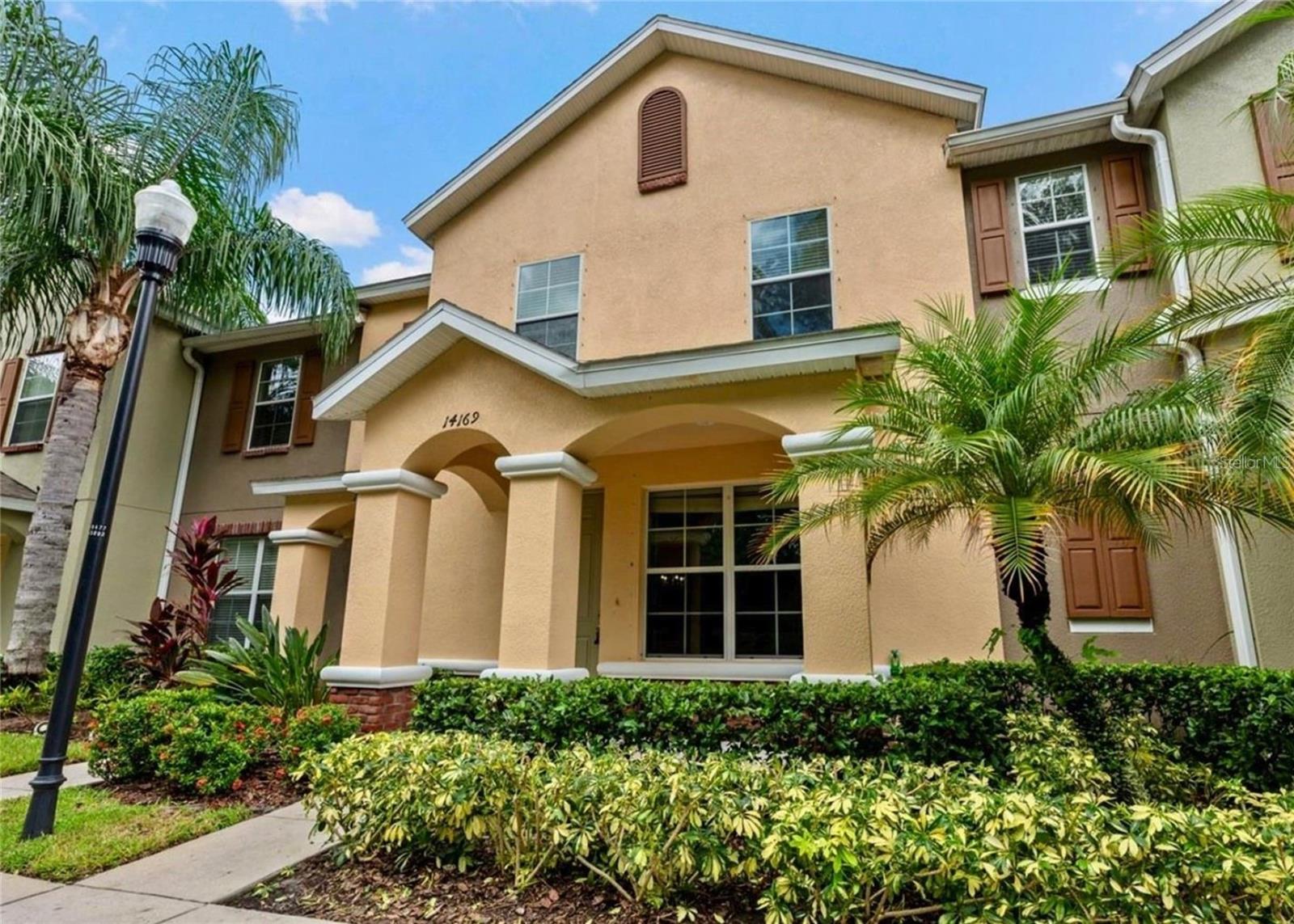 Luxurious townhome in sought-after Hampton Lakes! Hampton Lakes residents can enjoy a range of amenities, including a resort-style pool including in the rental with private mailboxes, and grounds maintenance. This 3 bed, 2.5 bath, 2 car detached garage home is a gem. Step into the open living/dining room with a spacious walk-in closet. The kitchen is a chef's dream with modern stainless steel appliances, island, breakfast bar, and eat-in area. Upstairs, the primary suite boasts a garden tub, dual vanities, and walk-in closet. Recent upgrades include new luxury vinyl flooring and A/C system. Enjoy community amenities like a pool, grounds maintenance, and water included. Walk to top-rated schools, Aldi's grocery, Walgreens, Starbucks, gym, and restaurants. Easy access to expressway, airport, and Gulf Beaches. Call now to schedule your showing and start packing!! >>TENANT RESPONSIBLE FOR ELECTRICITY!! Water, sewer, trash and lawn care are included in monthly rent. >>No smoking allowed<< and >>NO PETS!!<<