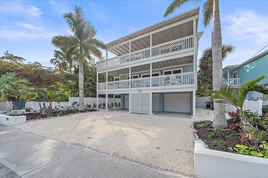 Welcome to "Bay Happy". Located on the desirable North end of Anna Maria, Island. This beautiful 4 bed 3 bath home has been recently updated with "high end finishes" and "designer furnishings" throught. Enjoy the stunning Bay Views and Sandy Beach across the street at the "Bayfront Park". This home is perfect for entertaining with an open floor plan, comfortable living areas, sparkling pool and large covered porches. The bright kitchen includes stainless steel appliances, granite countertops and a generous sized eat-up bar. The spacious master bedroom and "ensuite bath" features double vanities, stylish soaking tub and seperate shower, which leads out to the covered porch. Enjoy the private "oasis like" back yard, with the inviting lagoon shaped pool and lush landscaping. The home is a easy walk to the beautiful Gulf Beach and sunsets at "Bean Point", the "Rod and Reel Pier", "City Pier" and the wonderful restaurants and quaint shops off Pine Avenue. Enjoy all that AMI has to offer!