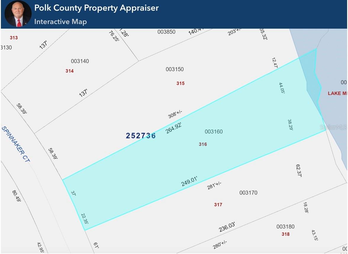 WATER RIDGE SUB - Land