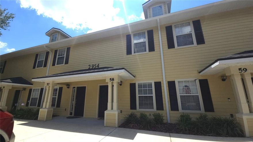 Don’t miss this fantastic opportunity to own a well-maintained 2-bedroom condominium with a versatile office or bonus room and 3 full bathrooms in the desirable Chase Hollow community. Ideally located just a short bus ride to the University of Florida and Shands Hospital, with a convenient bus stop right at the entrance.
This thoughtfully designed home offers a flexible layout, featuring a bonus room with a full bathroom on the main level—perfect for guests, a home office, or additional living space. Upstairs, you will find two spacious primary suites along with a conveniently located laundry area. Washer and dryer are included.
The kitchen is both stylish and functional, featuring wood cabinetry, granite countertops, and stainless steel appliances. The entire home, including the stairs, is finished with durable waterproof vinyl plank flooring—completely carpet-free for easy maintenance.
Recent updates include a newer HVAC system (2019), updated flooring (2021), and fresh interior paint (May 2026). The low HOA fee covers high-speed internet service, exterior maintenance, trash service, and building insurance, offering excellent value and low-maintenance living. Residents also enjoy access to a community swimming pool.  Truly move-in ready—schedule your tour today and see all this home has to provide.  
Some photos have been virtually staged to illustrate the potential use of space.