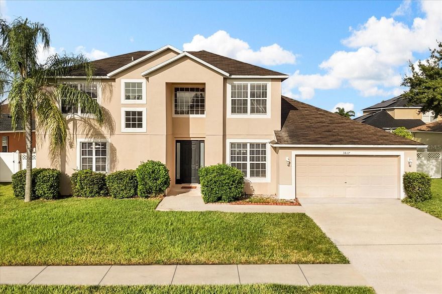 Beautiful move-in-ready home featuring new vinyl floors all throughout the house! This spacious 5-bedroom, 3-bath home offers an open-concept layout perfect for family living and entertaining. The modern kitchen boasts stainless steel appliances, quartz countertops, and a large island. The primary suite includes a luxurious ensuite with a soaking tub and walk-in shower. Additional highlights include a home office, finished basement, and an oversized two-car garage. Enjoy a private, landscaped backyard with a covered patio ideal for outdoor dining and relaxation. Conveniently located near top-rated schools, parks, shopping, and dining.