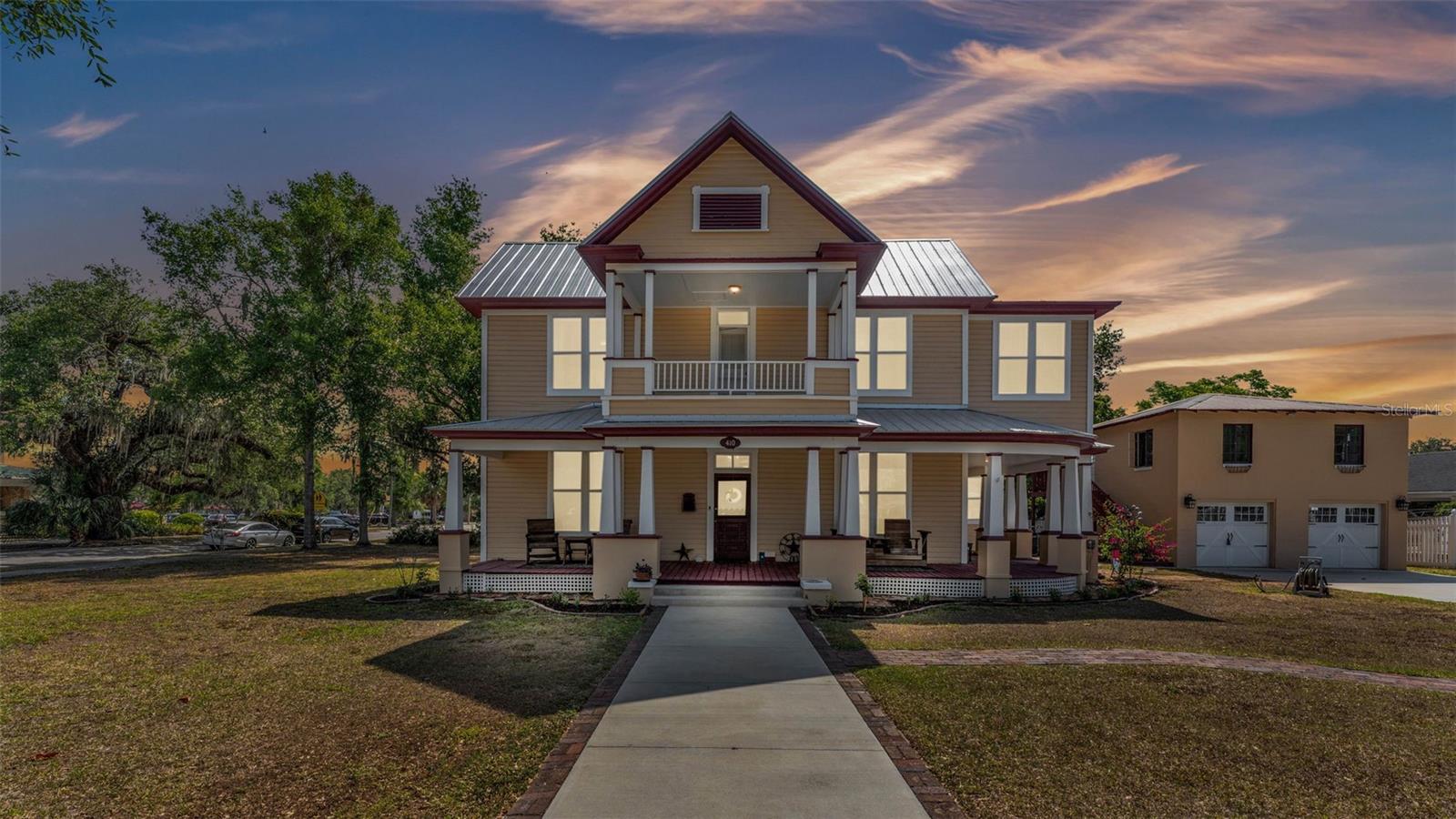 INVESTOR ALERT! Incredible Opportunity in Downtown Bartow!
This is a rare chance to own a property in one of the most charming neighborhoods in Downtown Bartow, just a short walk from all the vibrant shopping and dining options the area has to offer.
Property Highlights:
• Main Home: 3,638 SqFt of classic charm featuring:
• 2 cozy brick fireplaces
• A beautiful wraparound front porch
• Original hardwood flooring
• Lush Florida landscaping
• Studio Apartment: 700 SqFt above a two-car garage with a private entrance, perfect for guests, rental income, or a home office.
• New Metal Roof: Installed in 2025, ensuring durability and low maintenance for years to come.
• Zoned R3: This zoning classification opens the door to a variety of possibilities for development or renovation.
Why This Property?
• Endless Opportunities: Whether you're looking to invest or create a multi-family dwelling, this property has the potential to meet your needs.
• Prime Location: Enjoy the convenience of downtown living with easy access to local amenities, parks, and community events.
Don’t miss out on this incredible opportunity! Reach out today for more information or to schedule a viewing. This property won’t last long!