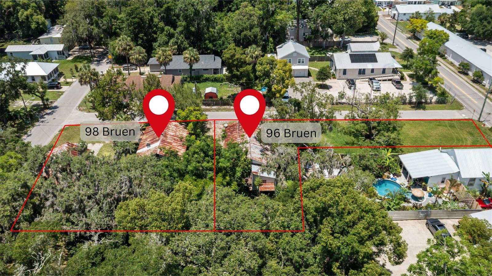 Rare Opportunity in the Heart of St. Augustine! Unlock the potential of this unique property located just minutes from historic downtown St. Augustine and the pristine beaches of the Atlantic. This offering includes two side-by-side lots featuring almost three quarters of an acre with three existing structures, ideal for renovation, income-producing rentals, or creative redevelopment. Can be sold together or separately.
The large, cleared lot with Masters Drive frontage provides ample space for business parking, residential expansion, or even the construction of a brand-new home. Zoned for both commercial and residential use, this property opens the door to a variety of possibilities—whether you're a developer, investor, or visionary homeowner. Enjoy the best of both worlds with close proximity to vibrant shops, restaurants, museums, and the charm of Old Town, all while being a short drive to the coast. Don't miss your chance to own a versatile piece of St. Augustine real estate in one of the most desirable and fast-growing areas!