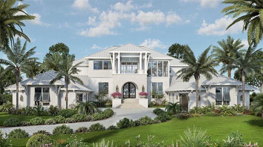 Presented with a new design vision by MHK Architecture, this extraordinary Captiva Island estate features concept plans to reimagine the existing residence, design a new coastal masterpiece, or expand by combining with the adjacent 1.5-acre estate lot to create a contiguous 5-acre compound unlike anything else on Captiva Island. A once-in-a-generation opportunity to own one of the island’s largest and most private bay front properties - 3.5 acres of gated serenity with deepwater access, resort-style amenities, and exceptional privacy along the coveted Roosevelt Channel. Surrounded by unspoiled nature, the property offers direct Gulf access with private docks. Inside, the existing custom-built home showcases soaring beamed ceilings, rich wood flooring, and a dramatic beacon tower filling the great room with natural light. Thoughtfully designed for entertaining and easy island living, it offers a chef’s kitchen, formal dining, wood-accented den, private study, and flexible guest quarters. Two grand ensuite bedrooms serve as luxurious sanctuaries, complemented by an indoor wellness wing with travertine-lined pool, fitness room, and sauna. Outdoors, enjoy a tennis court, bocce court, firepit overlooking the bay, and a rooftop hot tub for starlit evenings. A three-car garage with workshop provides ample space for vehicles, storage, and all your waterfront essentials. With no HOA restrictions, the estate offers remarkable flexibility - whether envisioned as a family legacy compound, private coastal retreat, or trophy property of architectural distinction- where architectural vision meets natural beauty.