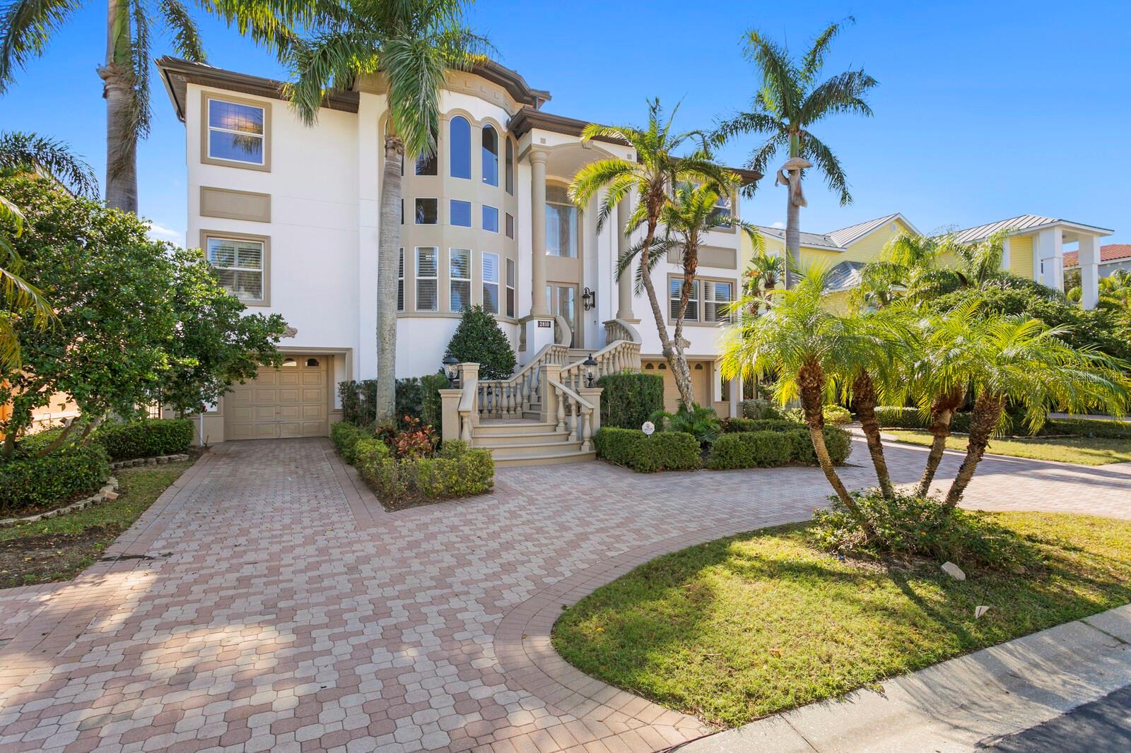 ACCEPTING BACKUPS!!!!!!!!!
Wow!!!! The one word to sum up this home. This Coastal, Mediterranean waterfront stunner boasts 5 bedrooms, 6 baths, media room, office, loft area and tons of bonus space/rooms. FULL renovation throughout!!!! Everything from every outlet receptacle to every fireplace, bathrooms, surround sound through out and kitchen is new. The entire home to include the water is controlled by remote Wi-Fi making it perfect for the traveling homeowner. Pasadena Yacht and Country is highly sought after and the only way to skip the waitlist to Pinellas County’s ONLY yacht, tennis and golf club is to purchase within the gates! Come see this newly renovated home with beautiful views of the Don Cesar while you can. Room Feature: Linen Closet In Bath (Primary Bedroom).