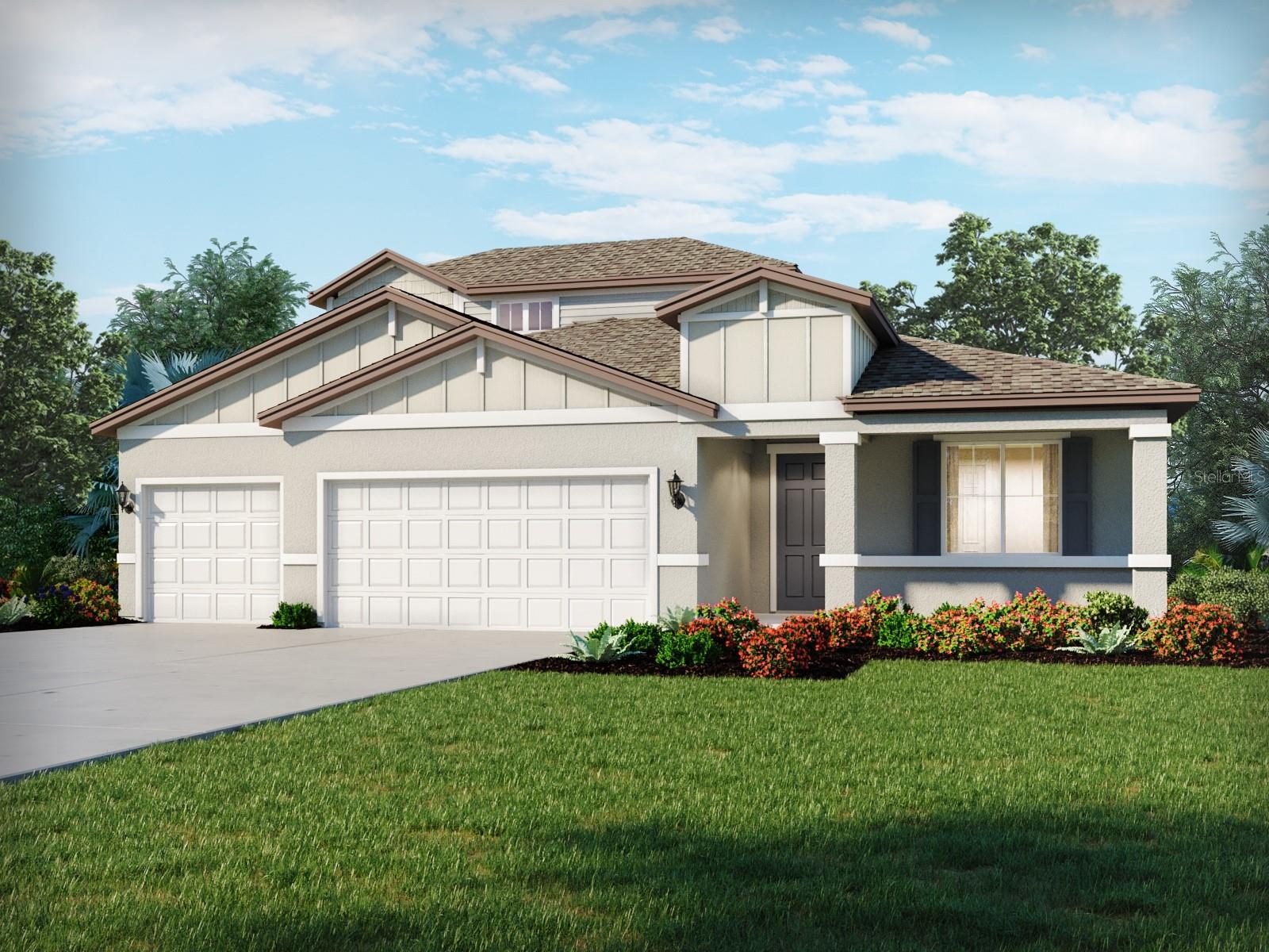 Under Construction. Brand new, energy-efficient home available by Aug 2025! Use this home’s first-floor flex space as a formal dining room for hosting family gatherings. Versatile upstairs game room ensures everyone has a place to work, play and relax. The spacious, open kitchen overlooks the great room and covered lanai. The Grove at Stuart Crossing Signature Series offers single-family homes with open-concept floorplans in Bartow, FL. Convenient to several major highways, this community is ideal for those who commute to Lakeland, Tampa and Orlando. Residents will enjoy amazing amenities that include a resort-style pool, clubhouse, fitness center, pickleball courts, playground, dog park, and trails in a beautiful "old Florida" setting. Each of our homes is built with innovative, energy-efficient features designed to help you enjoy more savings, better health, real comfort and peace of mind.